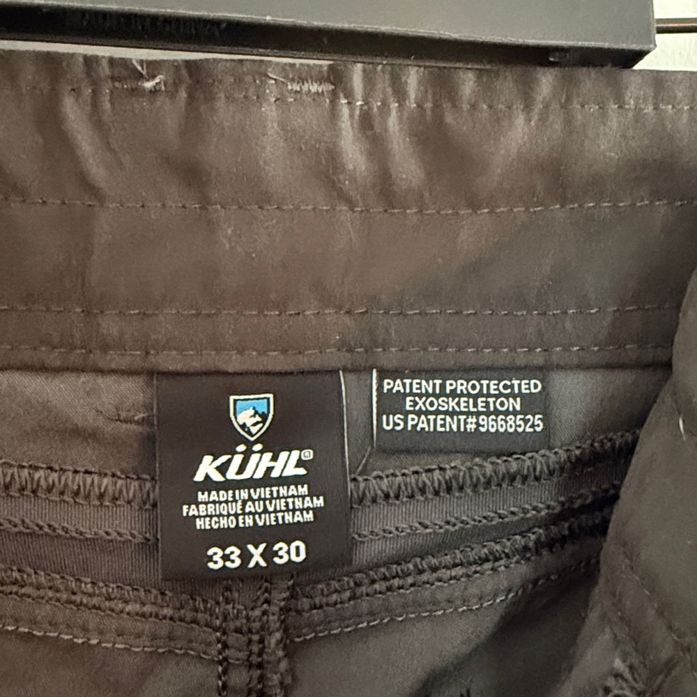 KUHL Radikl Mens 33 Gray Pants Tapered Fit Hiking Performance Outdoor Work Gorp - Picture 8 of 9